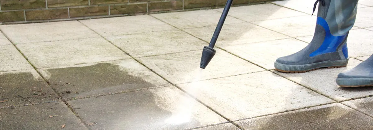 power wash concrete